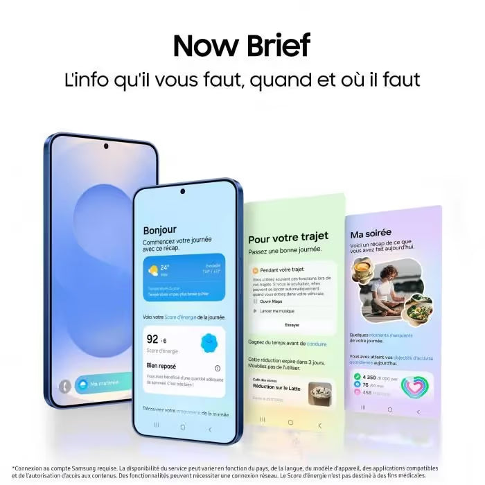 Samsung Galaxy S25 Plus 12Go 512Go - Bleu Clair