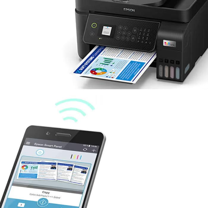 Imprimante à réservoir intégré Epson EcoTank L5290 (4en1) Couleur A4 Wifi