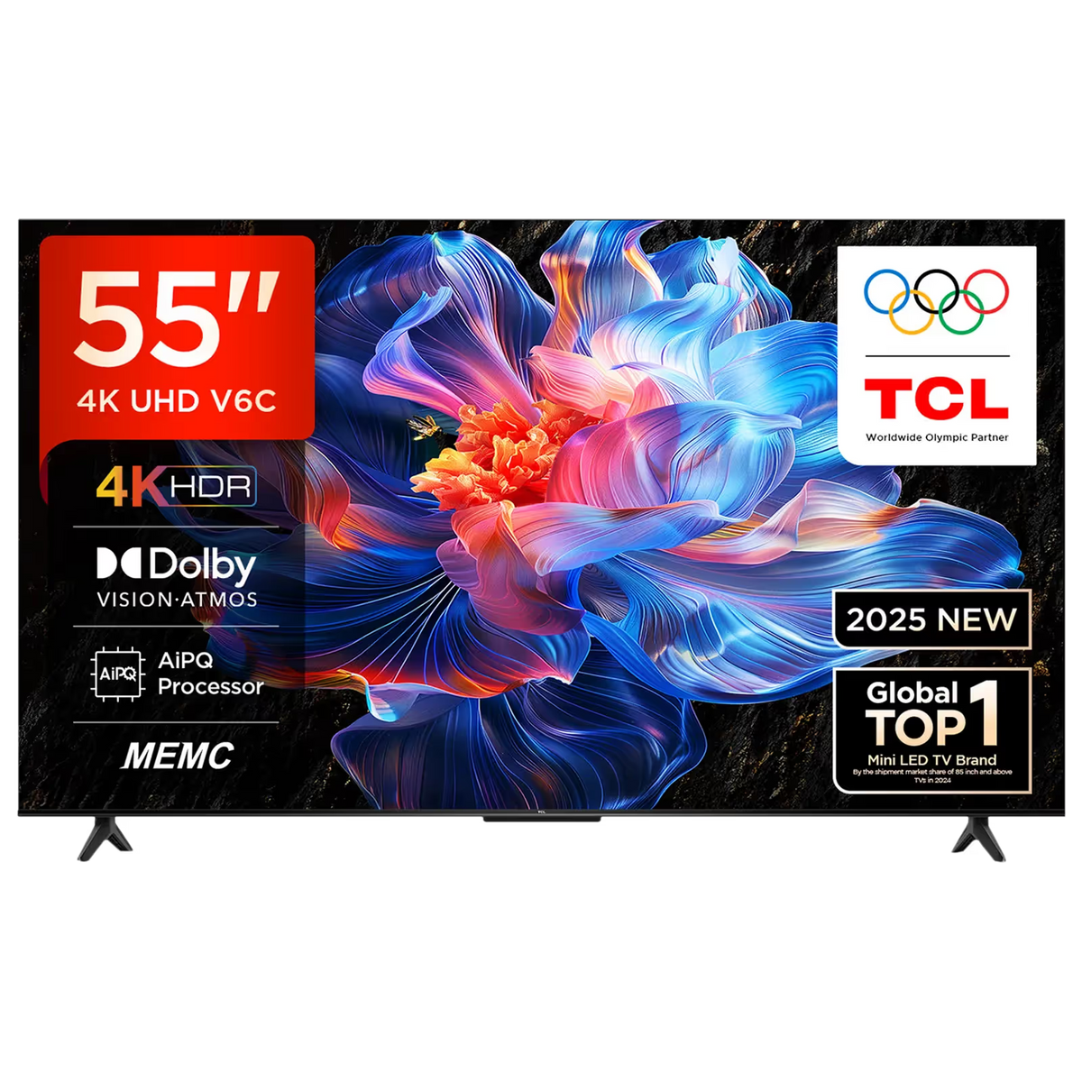TV TCL 55'' Smart V6C UHD 4K
