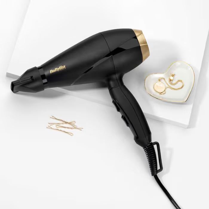 Sèche Cheveux BABYLISS 6704E Power Pro 2000 Watts - Noir
