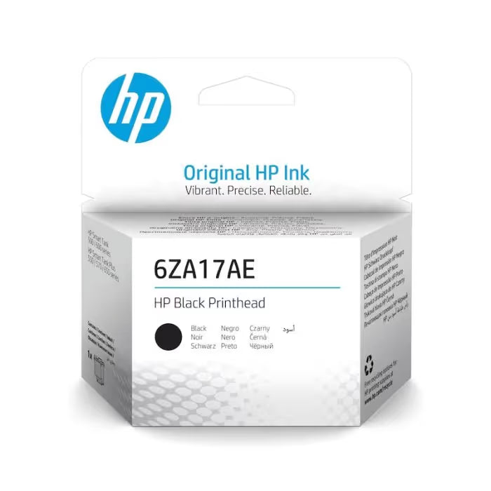 Tête D'impression D'Origine HP 6ZA17AE - Noir