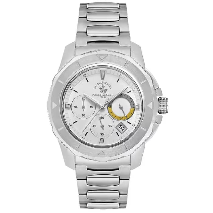 Montre Homme Polo Santa Barbara SB-1-10561-1- Silver