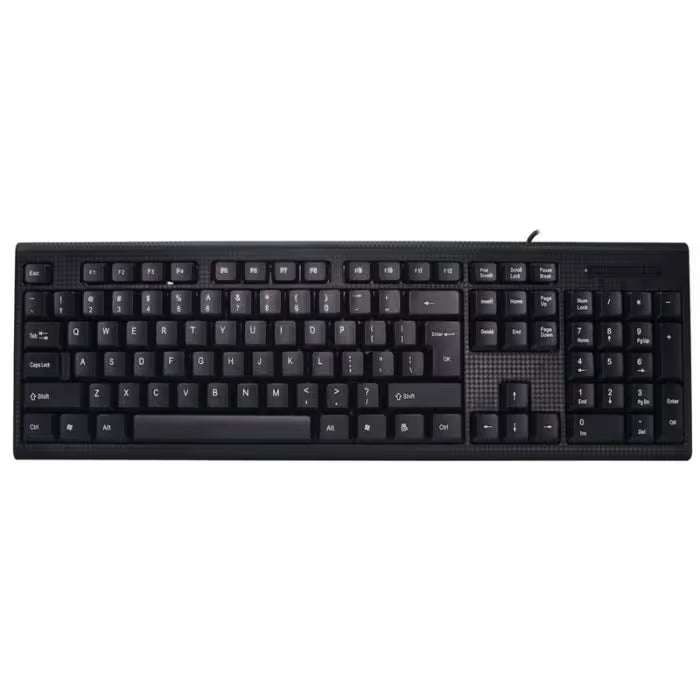 Clavier Filaire StarWave KB1028 AZERTY Noir