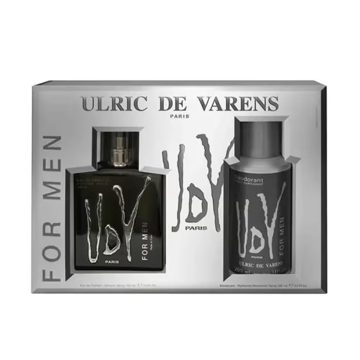 UDV For Men Coffret Eau De Toilette pour Homme 100ML & Déodorant 200ML