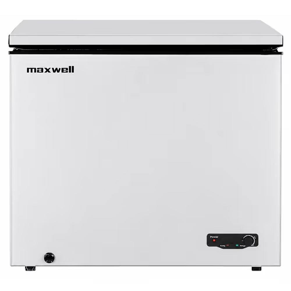 Congélateur Horizontal Maxwell MAX-CHDF330 330 Litres avec Porte Vitrée Intérieur - Blanc