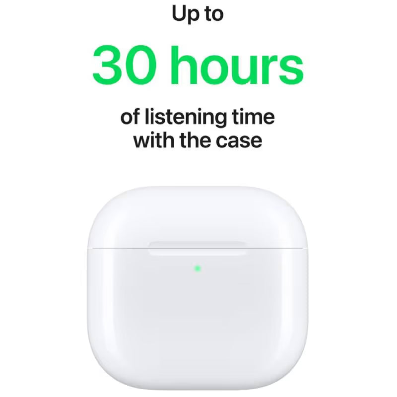 Apple - AirPods 4 (MXP63LL/A) - Blanc