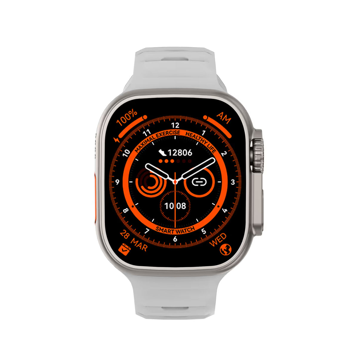 Montre connectée DT8 ultra - Gris