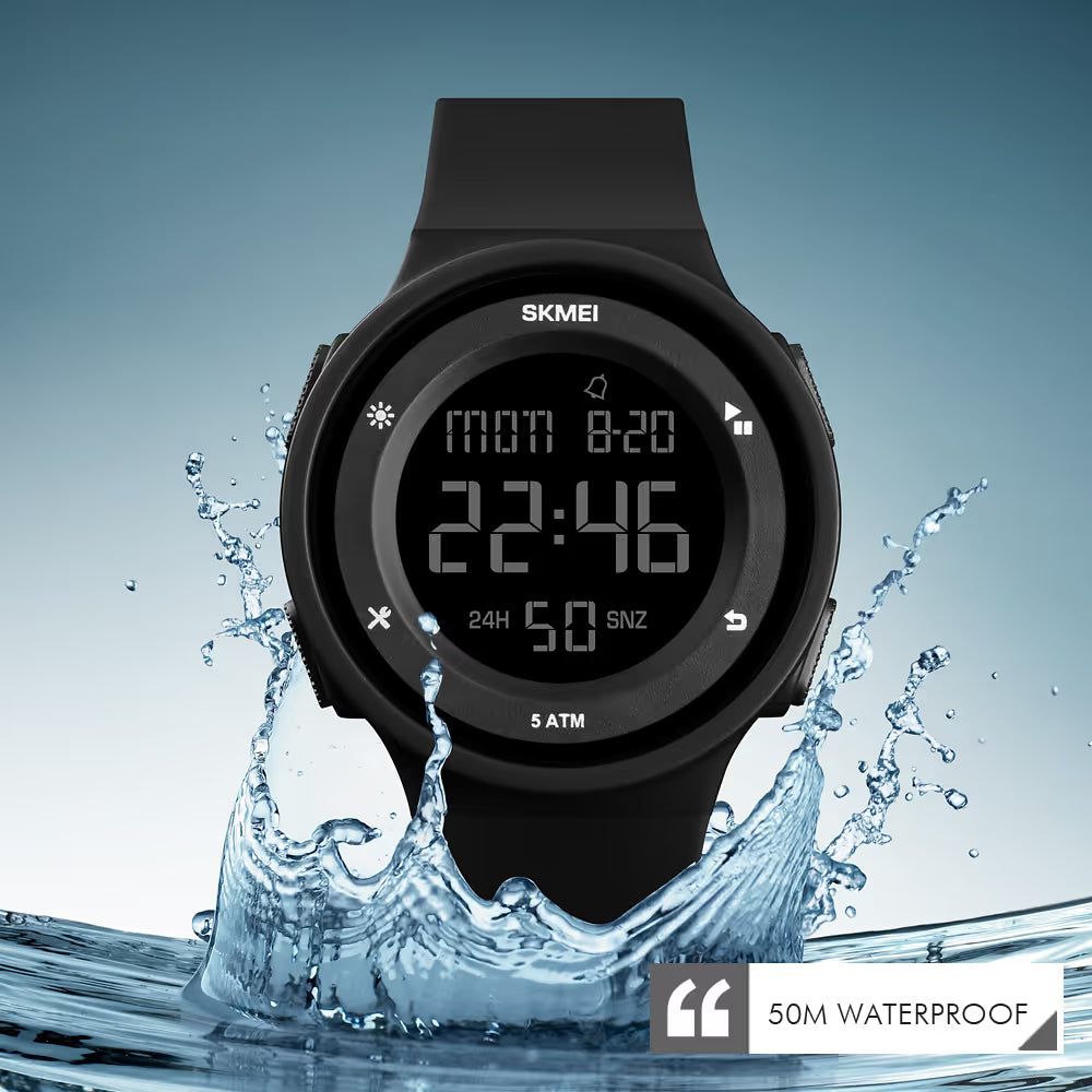 Montre Skmei Digitale Sport SK-1445 pour Femme - Noir