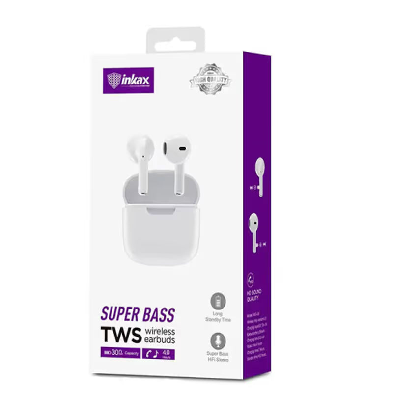 Écouteurs Sans Fil INKAX TWS-08 - Blanc