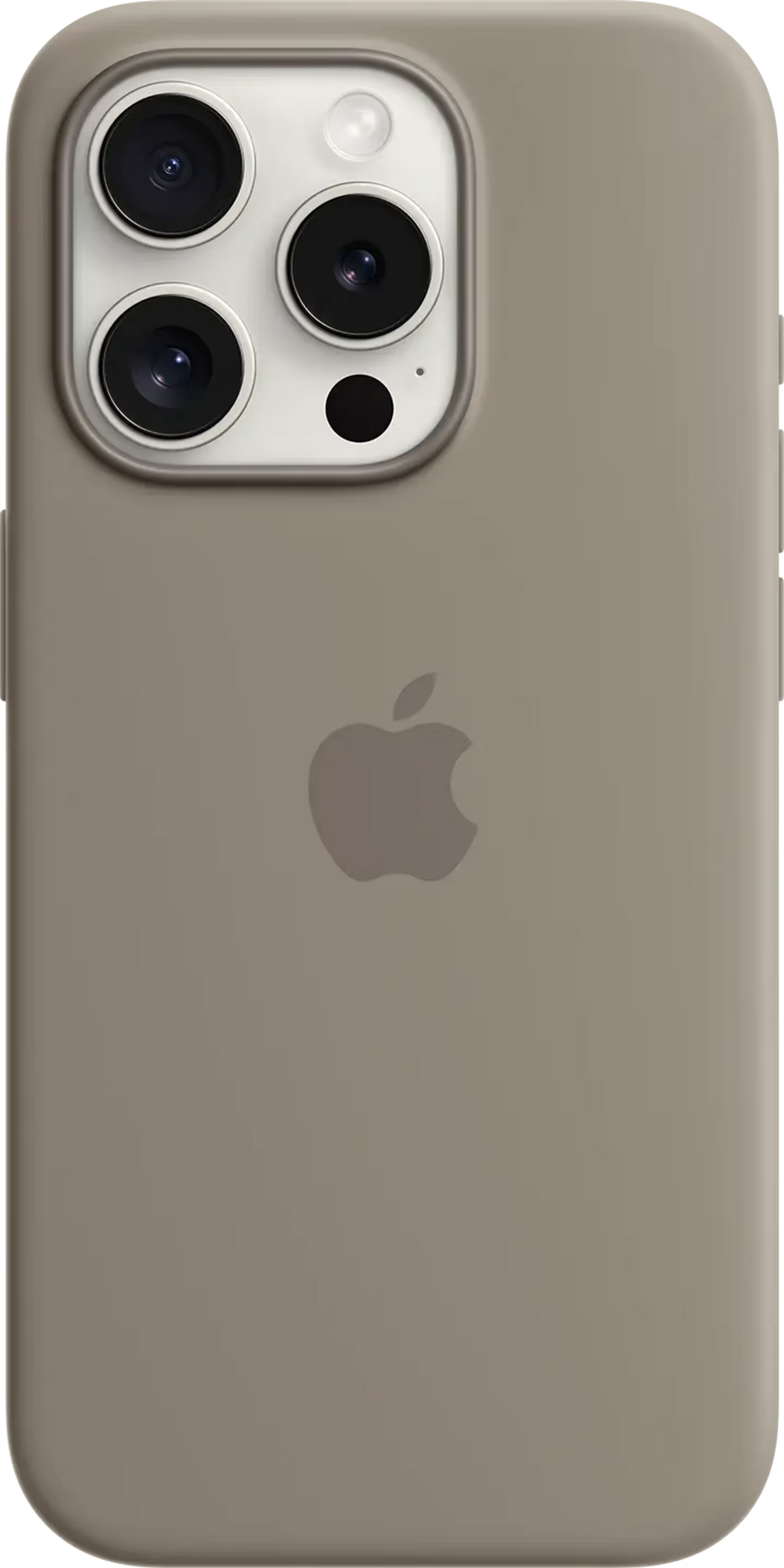 Coque en Silicone MagSafe pour iPhone 16 Pro- Beige