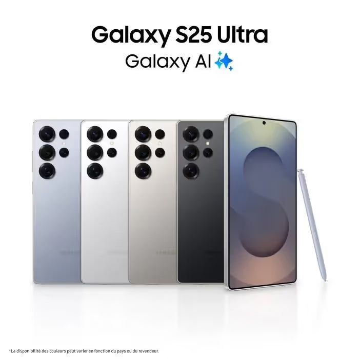 Samsung Galaxy S25 Ultra 12Go 512Go - Gris Titane