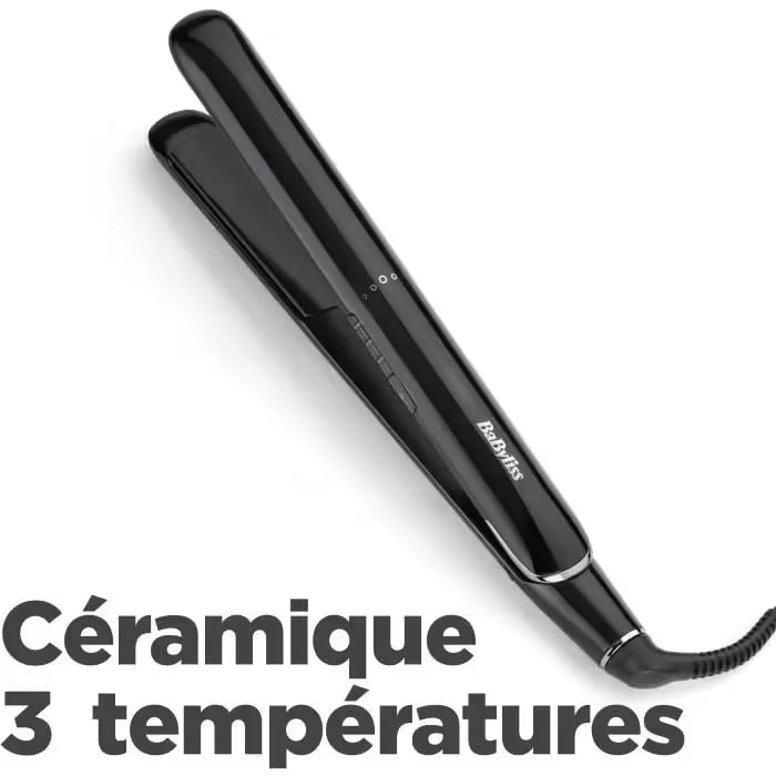 Lisseur BABYLISS ST255E Steek Finish - Noir
