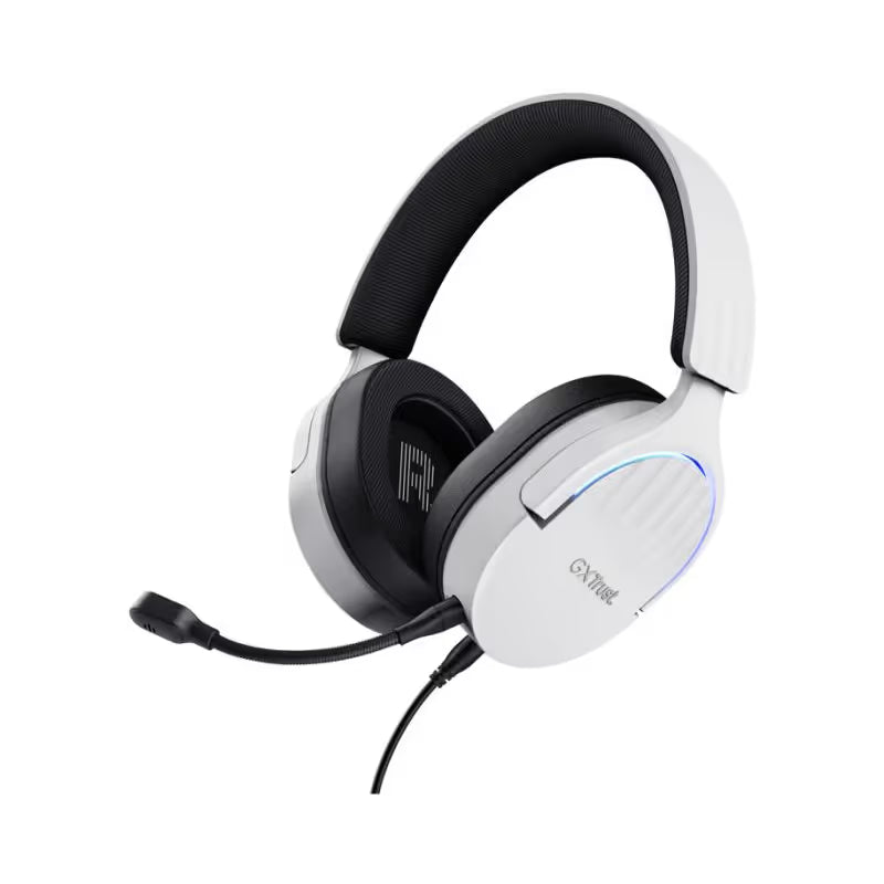Micro Casque Gaming Filaire Trust Fayzo GXT 490W USB 7.1 - Blanc