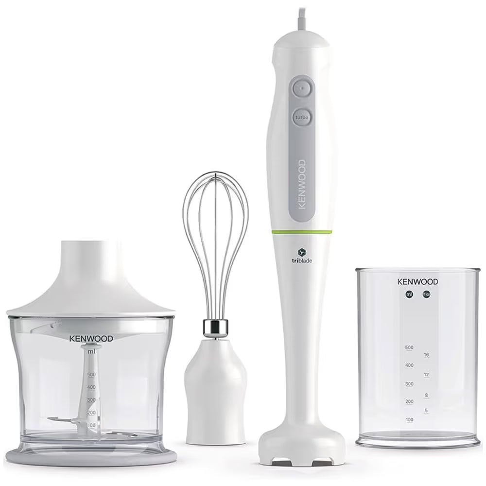 Mixeur Plongeant Kenwood HDP104WG 600W - Blanc