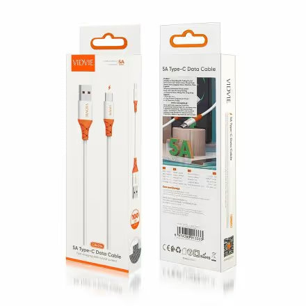 Câble de Chargeur VIDVIE CB4014 5A Type-C
