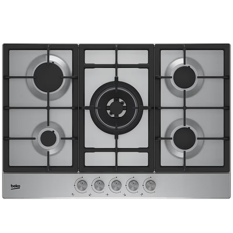 Plaque de Cuisson Encastrable BEKO HIAW75225SL 5Feux 75cm - Inox