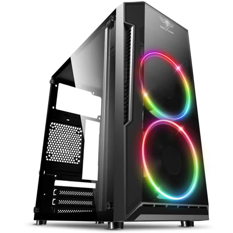Boitier Gamer Spirit of Gamer Deathmatch 3 RGB MTX ITX -Noir