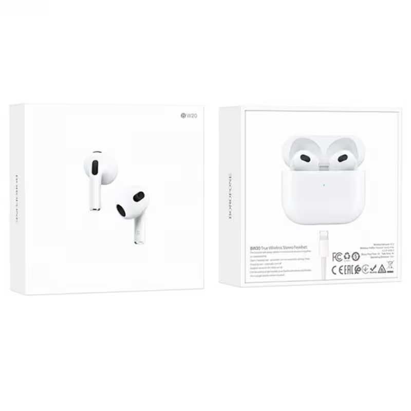 Écouteurs Sans Fil BOROFONE BW20 - Blanc