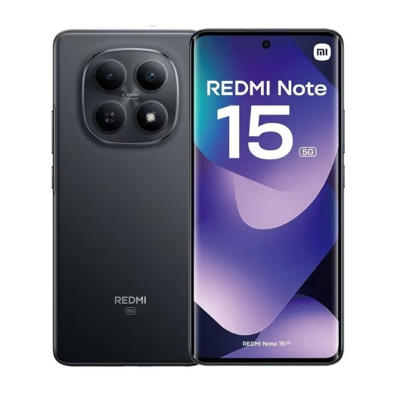Smartphone Xiaomi Redmi Note 15 5G 8Go 256Go - Noir