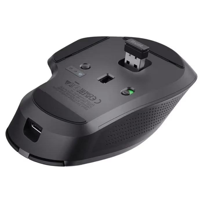 Souris Gaming Sans Fil Trust Ozaa+ Multi-Appareils - Noir
