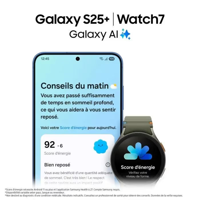 Samsung Galaxy S25 Plus 12Go 512Go - Gris