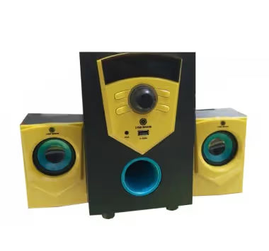 Enceinte Gold Sound GS 212 - Noir & Jaune