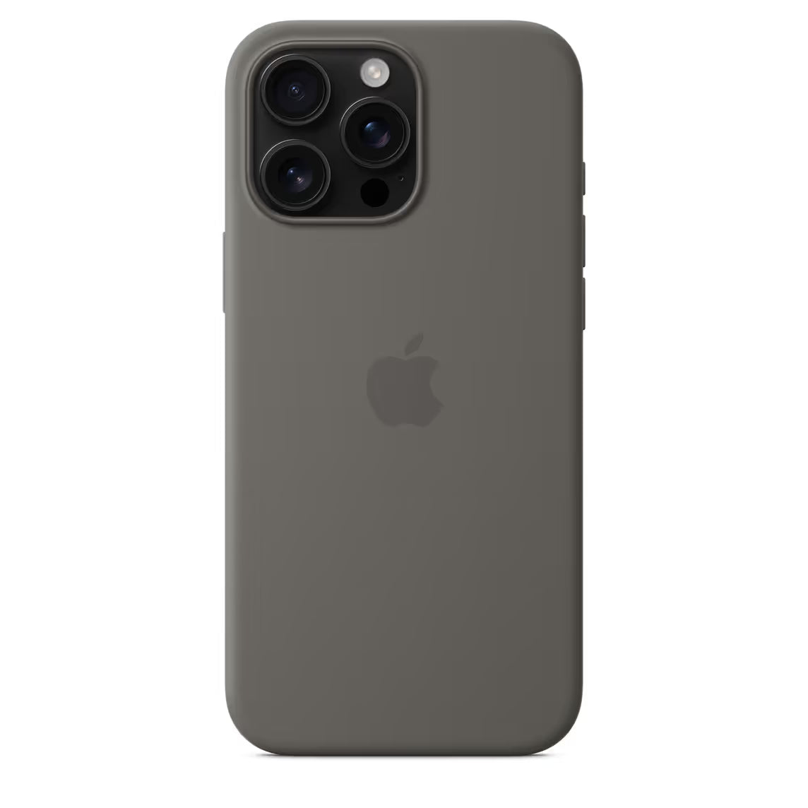 Coque en Silicone MagSafe pour iPhone 16 Pro - Gris minéral