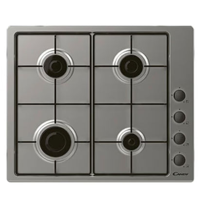 Plaque de cuisson Candy CHW6LBX 4 Feu 60Cm - Inox