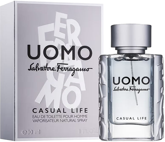 Salvatore Ferragamo Uomo Casual Life Eau de Toilette pour Homme - 30ML