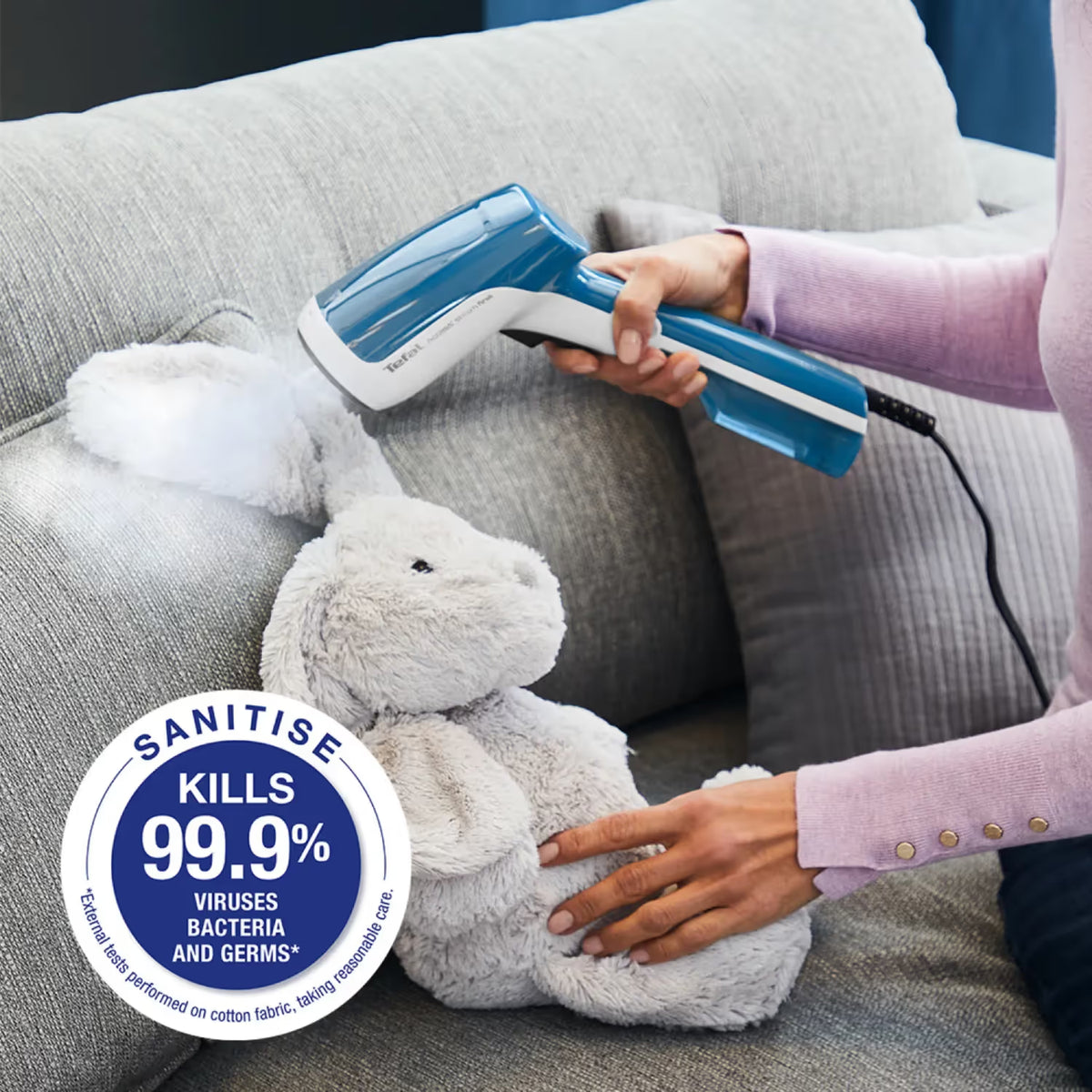 Défroisseur à Main Tefal Access Steam First DT6130EO 1300W - Bleu