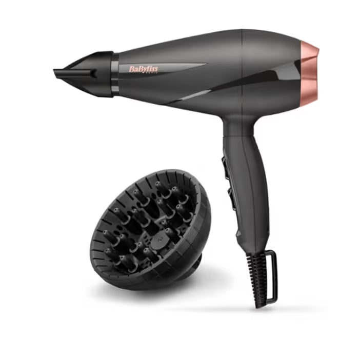 Sèche Cheveux BABYLISS 6709DE SMOOTH PRO 2100W - Noir