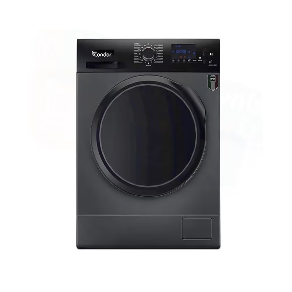Lave linge Frontale CONDOR 8 KG CON-F812DS 1200 Trs - Dark Silver