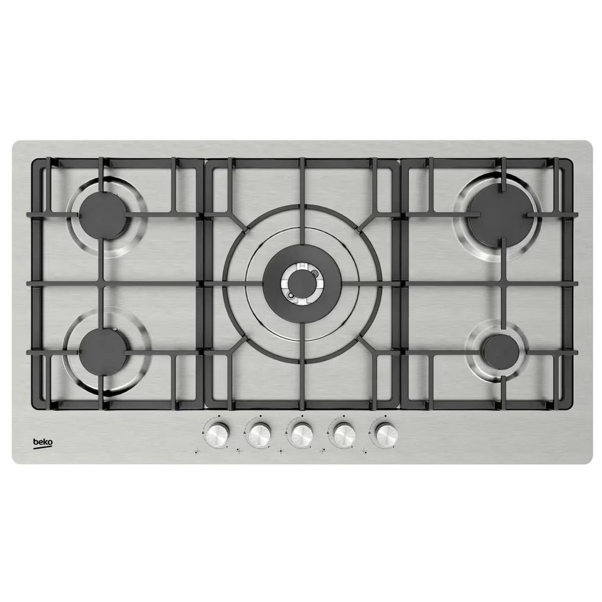 Plaque de cuisson Encastrable BEKO HIMW95226SXEL 5 feux 95 cm - Inox