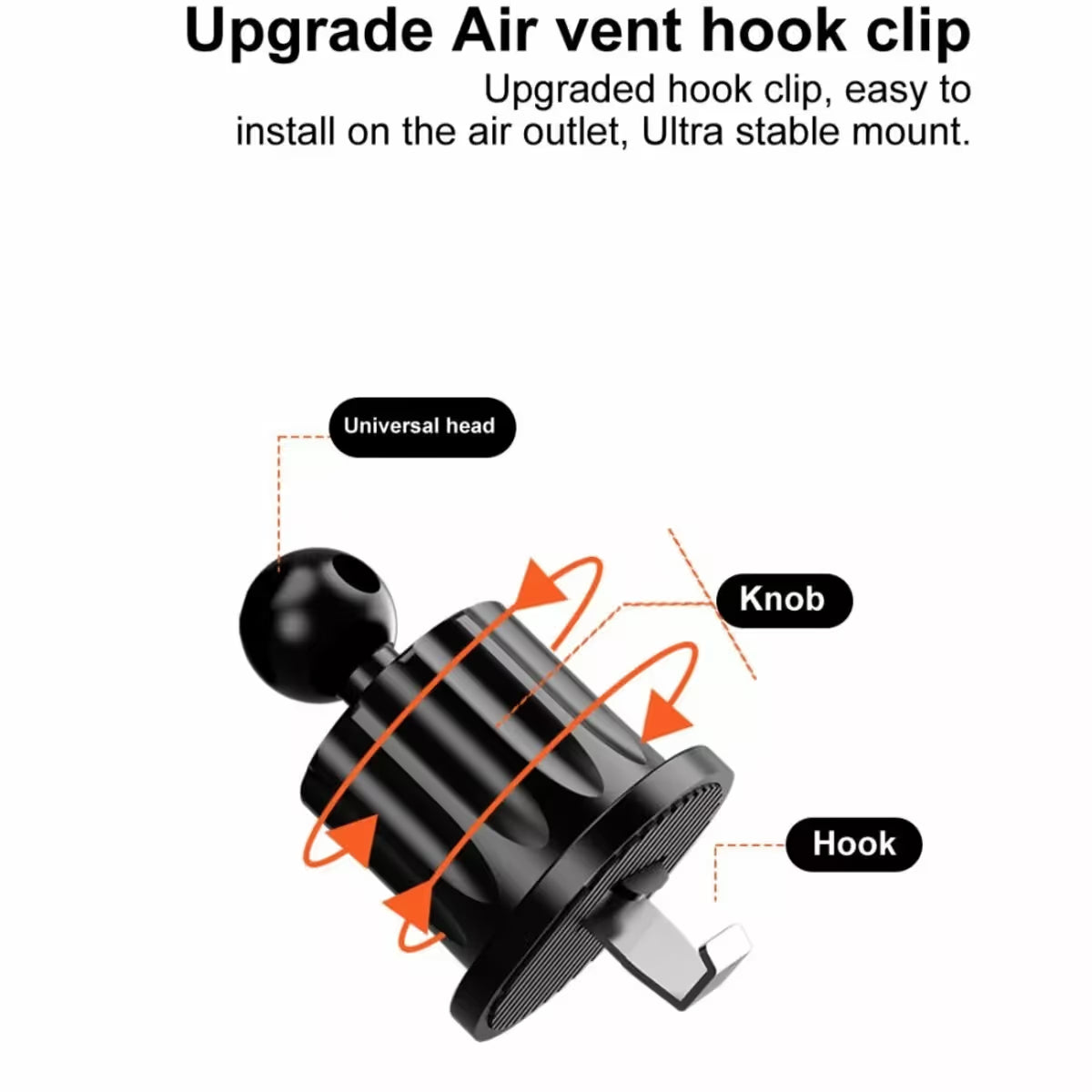 Support de Voiture Z29 Avec Chargeur Sans Fil 15W Type-C - Rotatif 360°