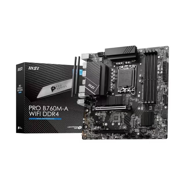 Carte Mère MSI Pro B760M-A Wifi DDR4