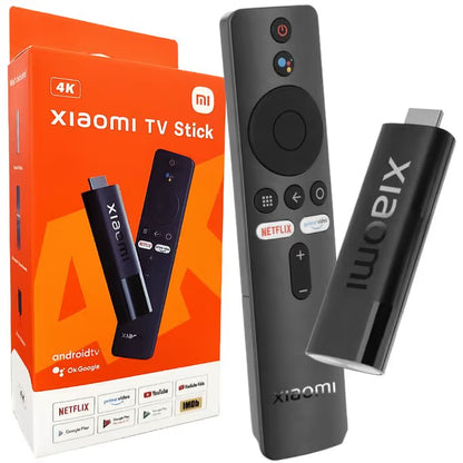 Xiaomi TV Stick 4K HDMI 4K Ultra HD Android - Noir