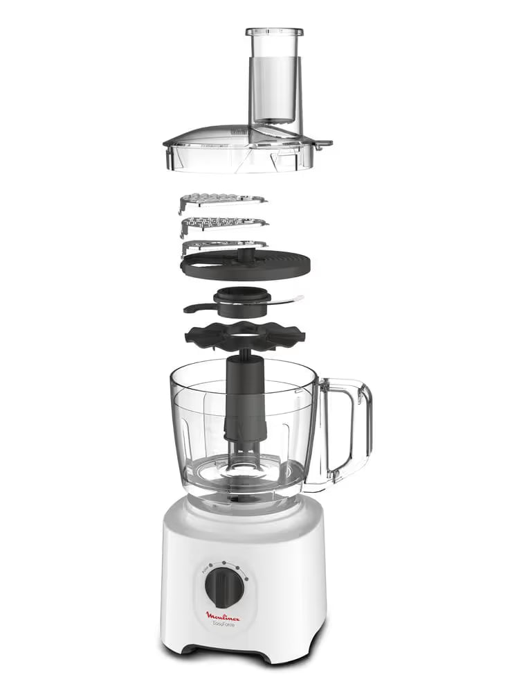 Robot Multifonction MOULINEX FP246110 700Watts - Blanc