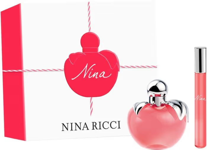 Nina Ricci Coffret Eau de Toilette pour Femme - 80Ml + Miniature 10 Ml