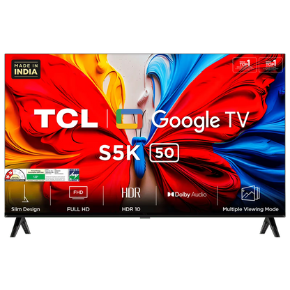 TV TCL S5K 50" QLED FHD Smart Google Tv - Noir