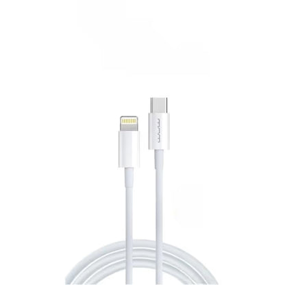 Câble De Charge Type-C Vers Lighting WUW-X181 PD 20W- Blanc