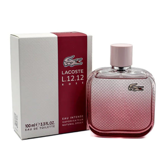 Lacoste l.12.12 Rose Eau Intense Eau de Toilette pour Femme - 100ML