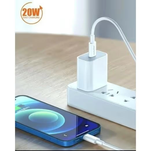 Câble De Charge Type-C Vers Lighting WUW-X181 PD 20W- Blanc