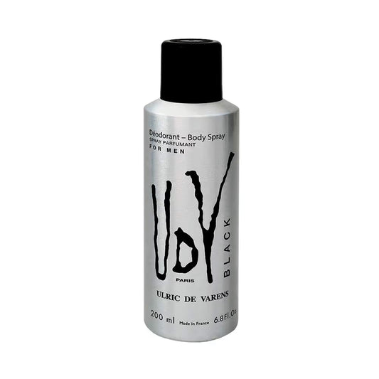 UDV Black Déodorant Spray pour Homme - 200ML