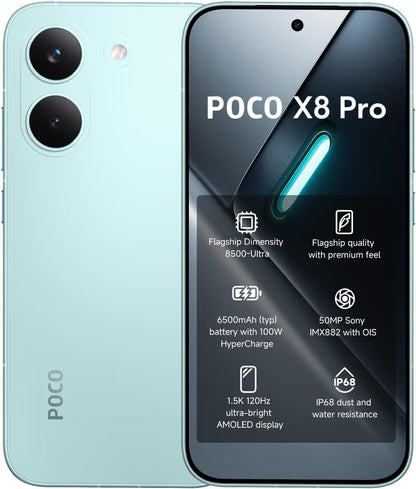 Smartphone POCO X8 Pro 12GO 512GO - Vert