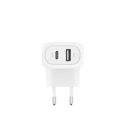 Chargeur Belkin  Double Ports 42W - Blanc