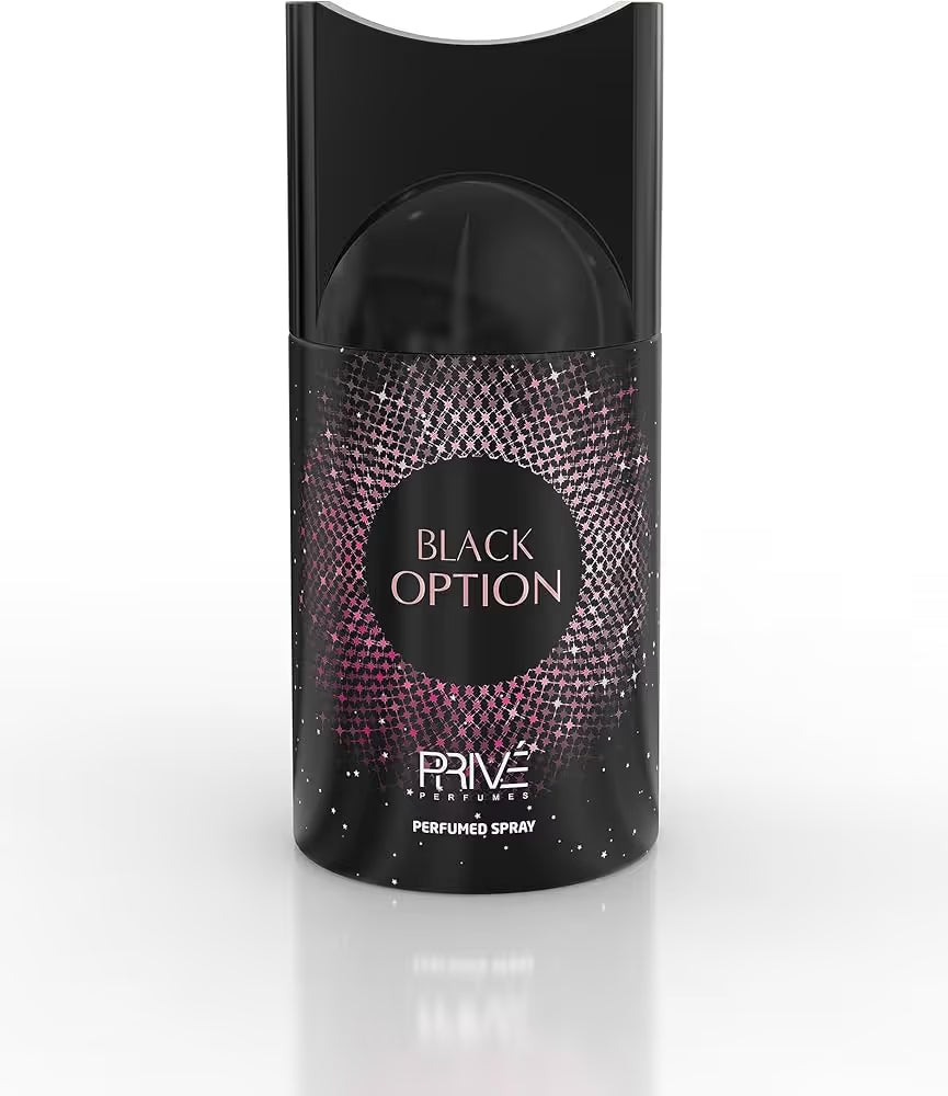 Black Option Déodorant Spray pour Homme - 250 ml