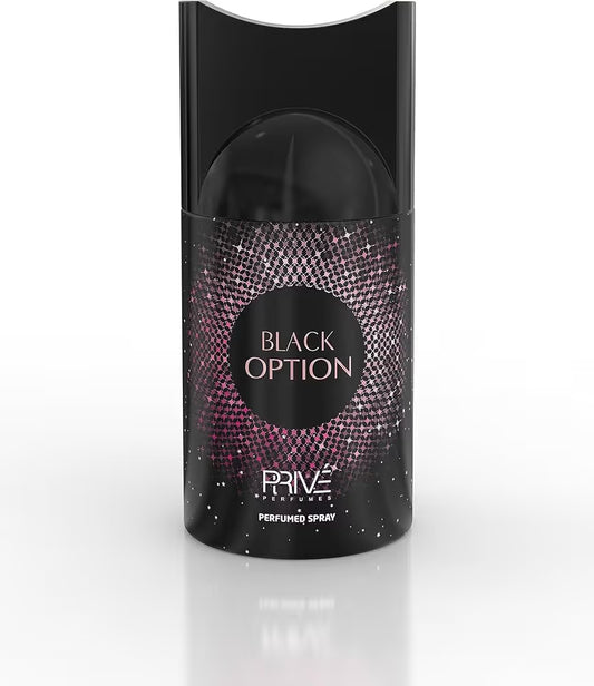 Black Option Déodorant Spray pour Homme - 250 ml