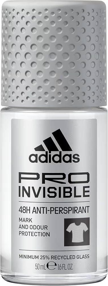 Adidas Déodorant roll-on Invisible pour Homme - 50ML