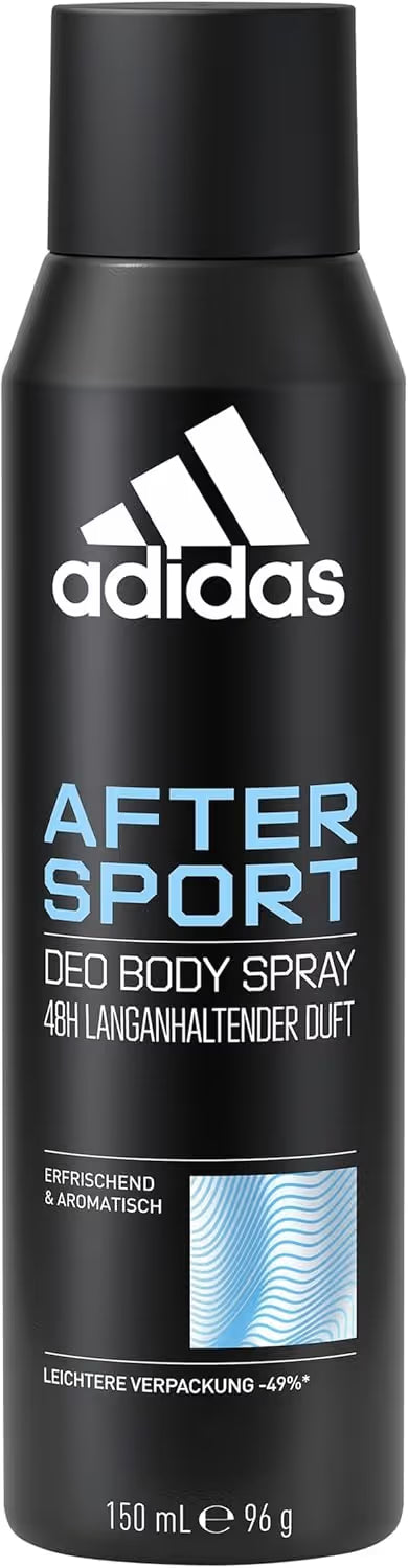 Adidas Déodorant Spray After Sport pour Homme - 150ML