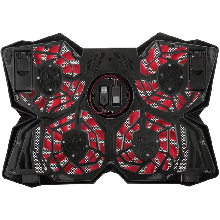 Refroidisseur Trust GXT 278 Yozu pour PC Portable 17.3" - Noir